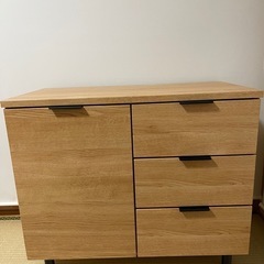 値下げ　美品　ニトリ　エトナ　サイドボード　80cm テレビ台