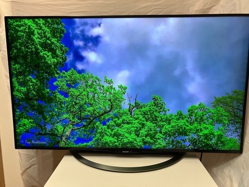 AQUOS SHARP 4KテレビLC-50US45 (豆太郎) 安芸中野のテレビ AQUOS SHARP 4KテレビLC-50US45 (豆太郎) 安芸中野のテレビ