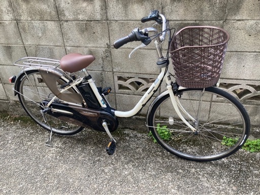 パナソニック電動自転車美品 (🎶) 大久保の電動アシスト自転車の