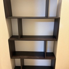【人気No.1】 中古】棚、シェルフを格安/激安/無料であげます・譲ります 木製ラック・ウッドラック