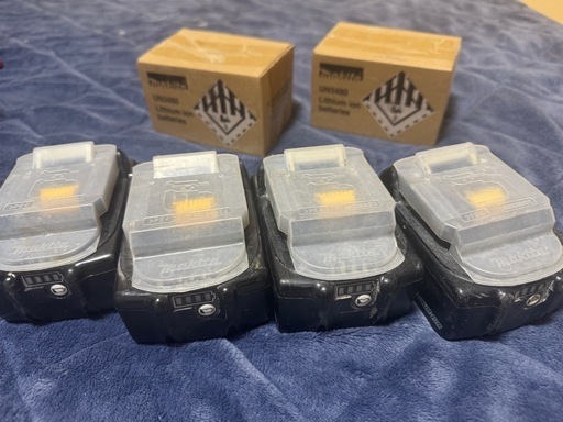 マキタ　18V バッテリー　6個　
