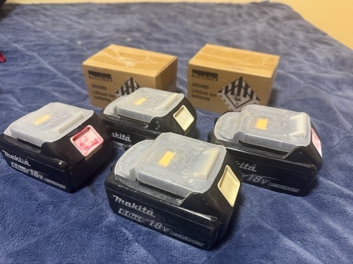 マキタ　18V バッテリー　6個