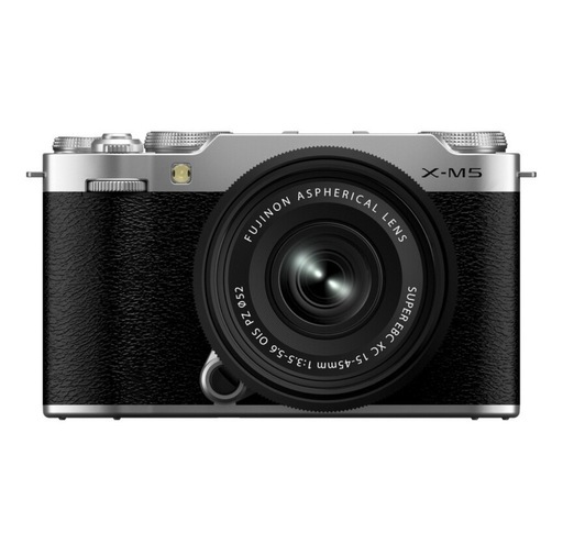 FUJIFILM X-M5 XC15-45レンズキット シルバー