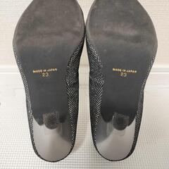 1回着用　美品　PRIXDOR　ラメ　パンプスの画像