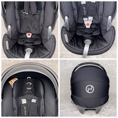 美品 サイベックス エイトンキュー チャイルドシート アダプタ付き