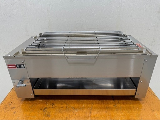 リンナイ　Rinnai　業務用　下火式ガスグリラー　遠赤外線　都市ガス　厨房　飲食店　RGK-62D