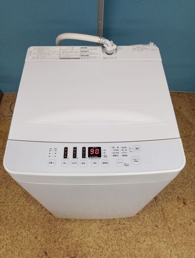 Hisense 全自動電気洗濯機 5.5kg 2021年製 AT-WM5511-WH (uribo