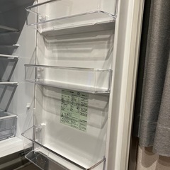 AQUA 冷蔵庫 201ℓ 右開き シルバー (kuz f) 中央林間のキッチン