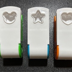 未使用　お弁当　のりパンチ　キャラ弁　３種の画像