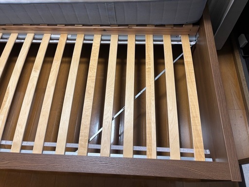イケア　IKEA MALM クイーンサイズ　すのこベッドフレーム