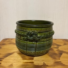 信楽焼　植木鉢　メダカ鉢