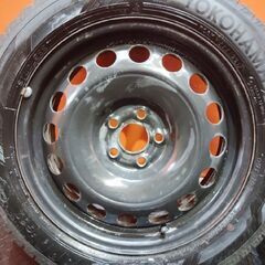 【YOKOHAMA iG60 205/55R16】スタッドレス【VW ニュービートル 純正ホイール 16インチ 6.5J5HPCD100+42】21年製 バリ溝　(KTN345)の画像