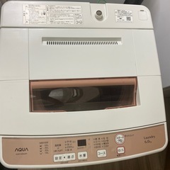 6kgAQUA 洗濯機　2019年製