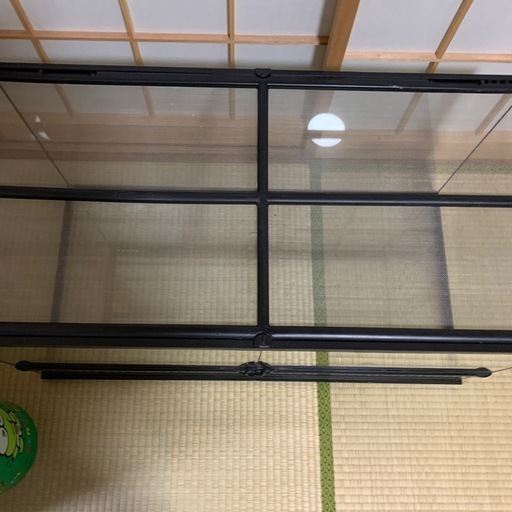 中古品爬虫類ガラスケージ90✖️45✖️45おまけ付き