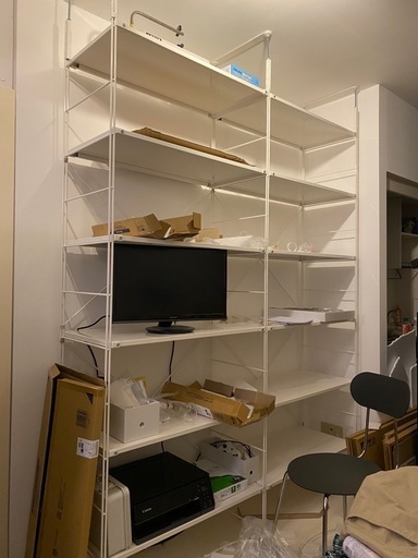 【引取調整中】無印良品　スチールユニットシェルフ