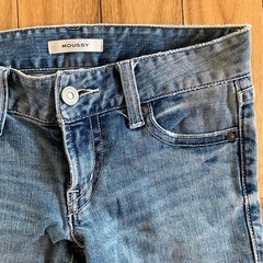 MOUSSY　ダメージデニム　Lサイズ　マウジーの画像