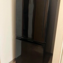 SHARP 冷蔵庫 SJ-D14B-B ブラック 137L