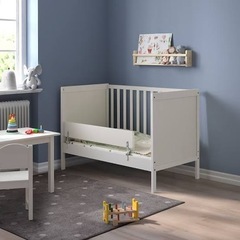 最終お値下げ⭐︎　IKEA ベビーベッド　STUVAの画像