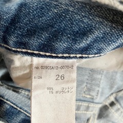 MOUSSY　ダメージデニム　Lサイズ　マウジーの画像