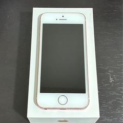 iPhone se(初代）ローズゴールド　64Gの画像