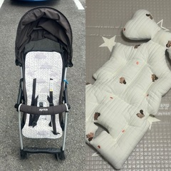 Aprica マジカルエアーベビーカーと座面シート 