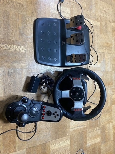 G27 Logitech ハンドルコントローラー シフター ペダルセット