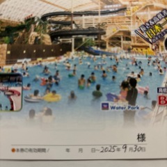 スパリゾートハワイアンズペア入場券の画像