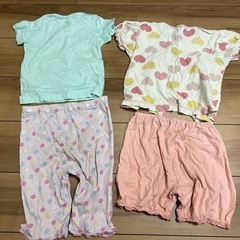 100サイズ　パジャマ　　夏　半袖　半ズボンの画像