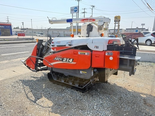 岩手県北上市 クボタ ARN214 刈取スライド グレンタンク 250時間 2条