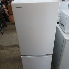 アース万代店　美品　東芝 153L 冷蔵庫【GR-S15BS-K】