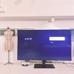 美品 TCL 85V型テレビ4K 85T8B 量子ドットGoogleTV 2024年製【新宿区・取りに来てくださる方】の画像