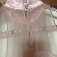 ピンクのパーティードレス　の画像