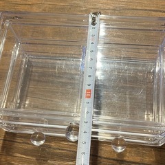 【小物入れ】クリアケースの画像