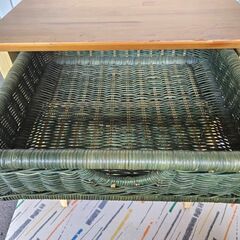 3段整理ダンス　小さい整理　タンス　コイズミ　サイズ約50.5×40.5高さ64.5cm　キズあります　ek-641gedの画像