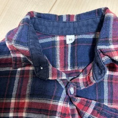 無印良品ベビーネルシャツの画像