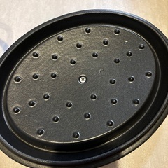 ボン・ボネール ココットオーバル 26cm ブラックの画像