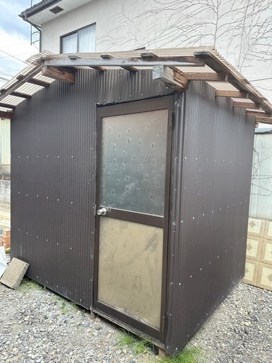 大工が作った物置