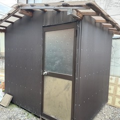 大工が作った物置