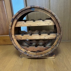 木製バレル型ワインラック　ＴＨＥ　MADRIDの画像