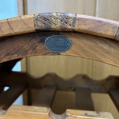 木製バレル型ワインラック　ＴＨＥ　MADRIDの画像