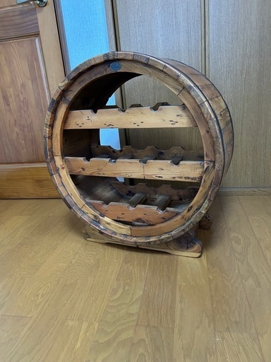 木製バレル型ワインラック　ＴＨＥ　MADRID