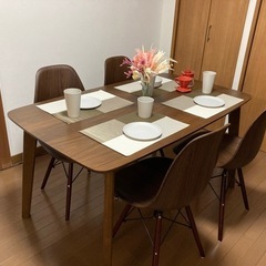 引渡予定者決定済み】ダイニングテーブルセット