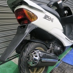 ライブディオZX パール白AF35 絶版2スト下取入荷車 (y.t) 和泉