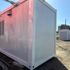 9.8平米 ユニットハウス 建設確認は不要！2.96坪 6帖 プレハブ タイニーハウス コンテナ スーパーハウス コンテナハウス 事務所 倉庫 物置 仮設 店舗 資材置場 現状販売特別価格 の画像
