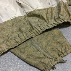 大島紬 パンツ  大きめ  裏付き  の画像