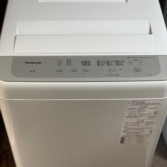 送料・設置込み可　洗濯機　6kg Panasonic 2023年...
