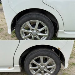 🈹【売却決まりました】タントカスタム⭐︎パワースライドドア⭐︎パール⭐︎車検二年付きの画像