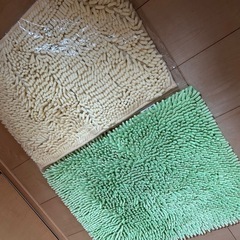 ⭐︎お譲り決定⭐︎【新品あり】ふわふわバスマット２枚セット