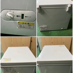 ①JCM冷凍ストッカー2016年  148Lの画像