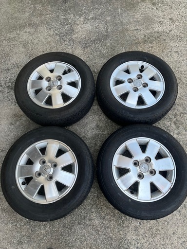ダイハツ　アトレー純正ホイール付きタイヤ　4本セット
